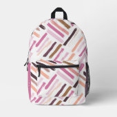 Sac À Dos Imprimé Brosse à peinture - Tronc personnalisé (Recto)