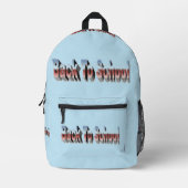 Sac À Dos Imprimé BTS à trois tons (Recto)