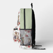 Sac À Dos Imprimé Bunny & Red Anemone Motif fille (Droite)