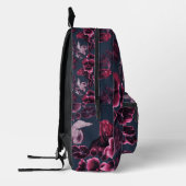 Sac À Dos Imprimé Burgundy Floral Patte Marine Bleu (Gauche)