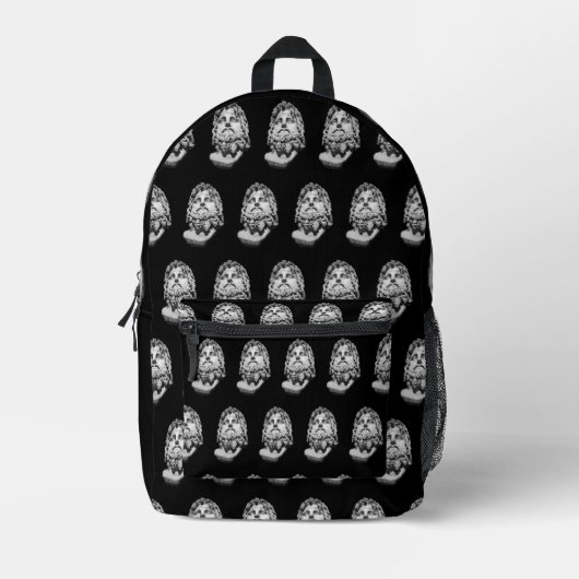 Sac À Dos Imprimé Buste gréco-romain (Recto)