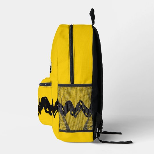 Sac À Dos Imprimé cacahuètes | La chemise Zig-Zag de Charlie Brown (Droite)