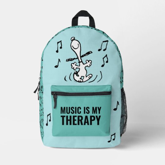 Sac À Dos Imprimé cacahuètes | Snoopy Dancing (Recto)