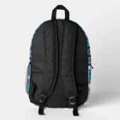Sac À Dos Imprimé cacahuètes | Snoopy Dark Blue Deco Dreams Motif (Verso)