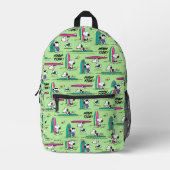 Sac À Dos Imprimé cacahuètes | Snoopy Ocean High Tide Motif (Recto)