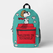 Sac À Dos Imprimé cacahuètes | Snoopy the Flying Ace (Recto)