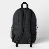 Sac À Dos Imprimé Cactus avec attitude (Verso)