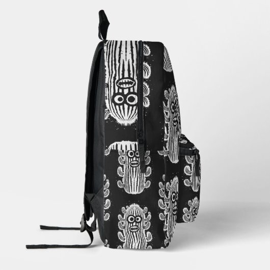 Sac À Dos Imprimé Cactus Choqué (Gauche)