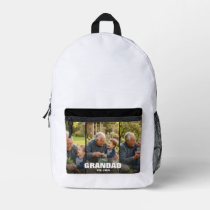 Sac À Dos Imprimé Cadeau de papy est pour premier fois grand-père