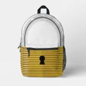 Sac À Dos Imprimé Cadenas - (Recto)
