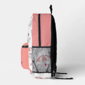 Sac À Dos Imprimé Café Parisien Daydream (Droite)