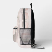 Sac À Dos Imprimé Calques pastel doux art IA (Droite)