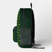 Sac À Dos Imprimé Caméléon mignon vert (Droite)