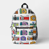 Sac À Dos Imprimé Caméra (Recto)