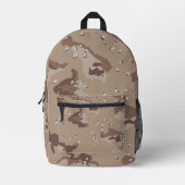 Sac À Dos Imprimé Camo du désert (Recto)