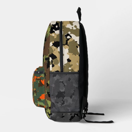 Sac À Dos Imprimé Camo multiple (Droite)
