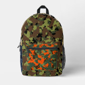Sac À Dos Imprimé Camo multiple (Recto)