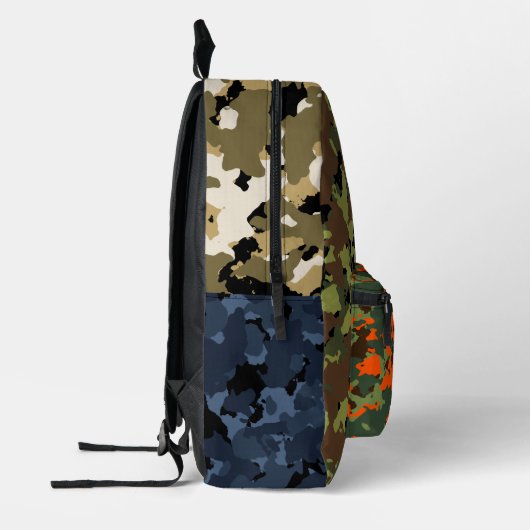 Sac À Dos Imprimé Camo multiple (Gauche)
