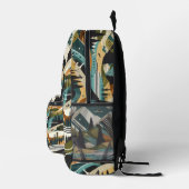 Sac À Dos Imprimé Camouflage (Droite)