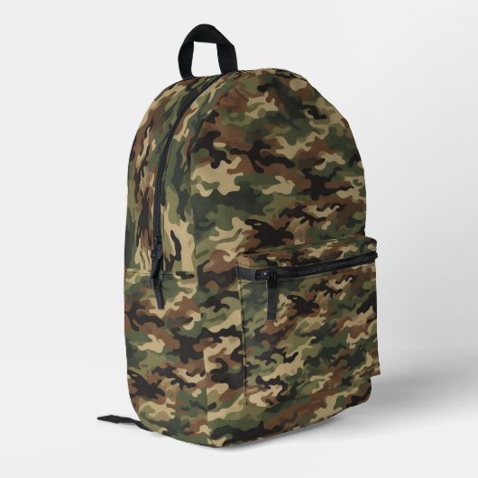 Sac À Dos Imprimé Camouflage (Coin arrière gauche)