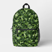 Sac À Dos Imprimé Camouflage cardiaque (Recto)