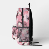 Sac À Dos Imprimé Camouflage & Confiance : Pink Edition (Droite)