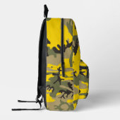 Sac À Dos Imprimé Camouflage jaune et vert, Militaire, Armée (Gauche)
