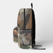 Sac À Dos Imprimé Camouflage Moderne Attrayant (Droite)