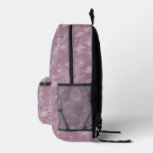 Sac à dos imprimé camouflage moderne rose camoufla (Droite)