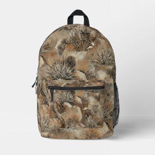 Sac À Dos Imprimé Camouflage Tenue Ghillie Désert