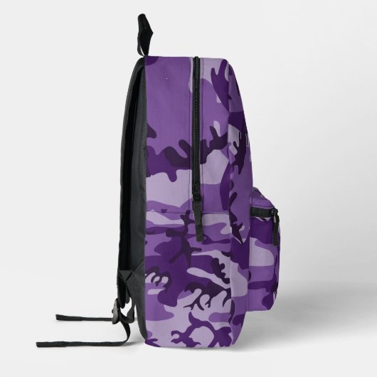 Sac À Dos Imprimé Camouflage violet, Armée (Gauche)