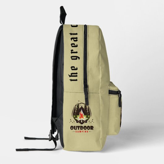 Sac À Dos Imprimé Camping extérieur | (Gauche)