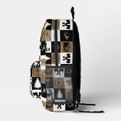 Sac À Dos Imprimé Camping rustique en plein air Aventure Enfants (Droite)