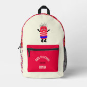 Sac À Dos Imprimé Caoutchouc drôle (Recto)