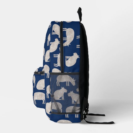 Sac À Dos Imprimé Capybara (Droite)