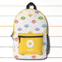 Caricature pour enfants de champignons de Paris No
