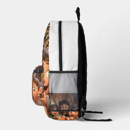 Sac À Dos Imprimé Caricatures (Droite)