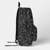 Sac À Dos Imprimé Carnet d'impression de composition rétro (Gauche)