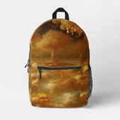 Sac À Dos Imprimé Carpeaux Koi dorés (Recto)