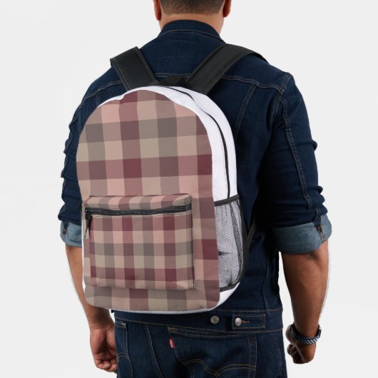 Sac À Dos Imprimé Carreau blushwood (Insitu (Modèle))