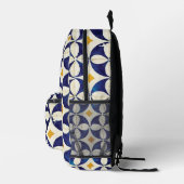 Sac À Dos Imprimé Carreaux portugais - Azulejo Motif Design (Droite)