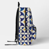 Sac À Dos Imprimé Carreaux portugais - Azulejo Motif Design (Gauche)