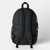 Sac À Dos Imprimé Cartable imprimé Space & Astronaut Boy École (Verso)