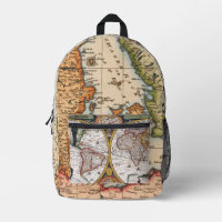 Carte du monde Amérique du Nord Graphic globe art