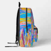 Sac À Dos Imprimé Cascade vibrante (Gauche)