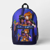 Sac À Dos Imprimé Célébration du nouvel an spatial (Recto)