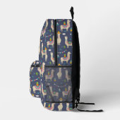 Sac À Dos Imprimé Célébration Llama Motif (Droite)