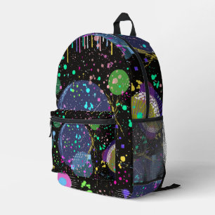 Sac À Dos Imprimé Célébrations célestes : Art abstrait maximaliste