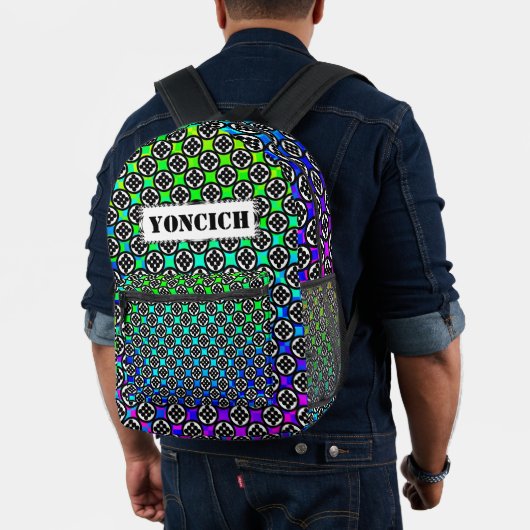 Sac À Dos Imprimé Cercle de neuf par Kenneth Yoncich (Insitu (Modèle))