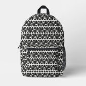 Sac À Dos Imprimé Cercueils (Recto)